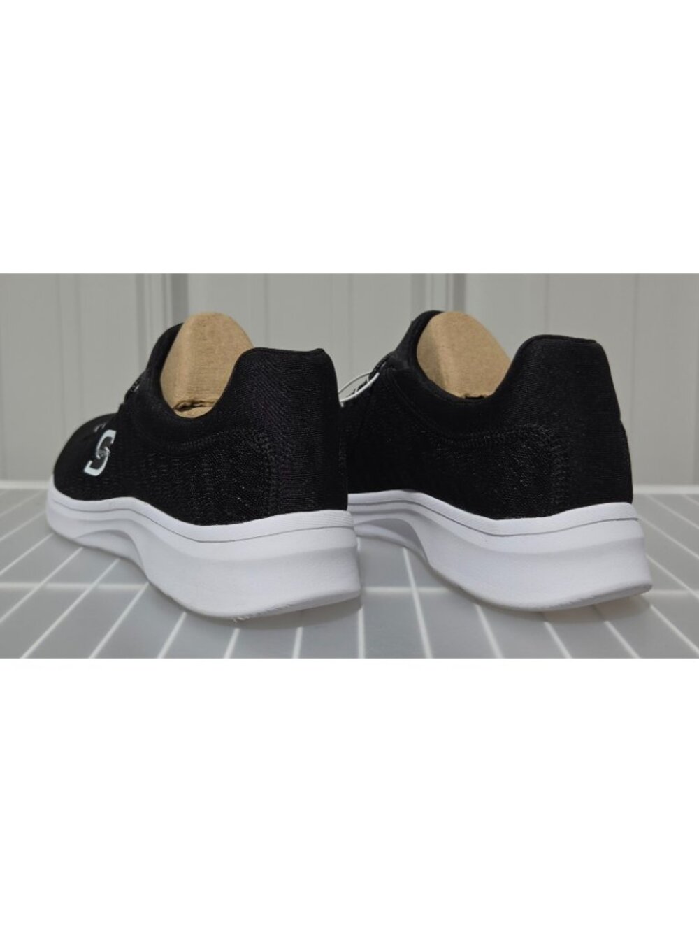 Skechers S Sport Rummie 2.0 Black & White Trim Athletic Sneakers -- Women's 11 - Picture 3 of 6